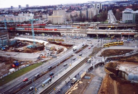 Planung der Verkehrsanlagen des Wiener Platzes